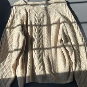 Warm wool sweater